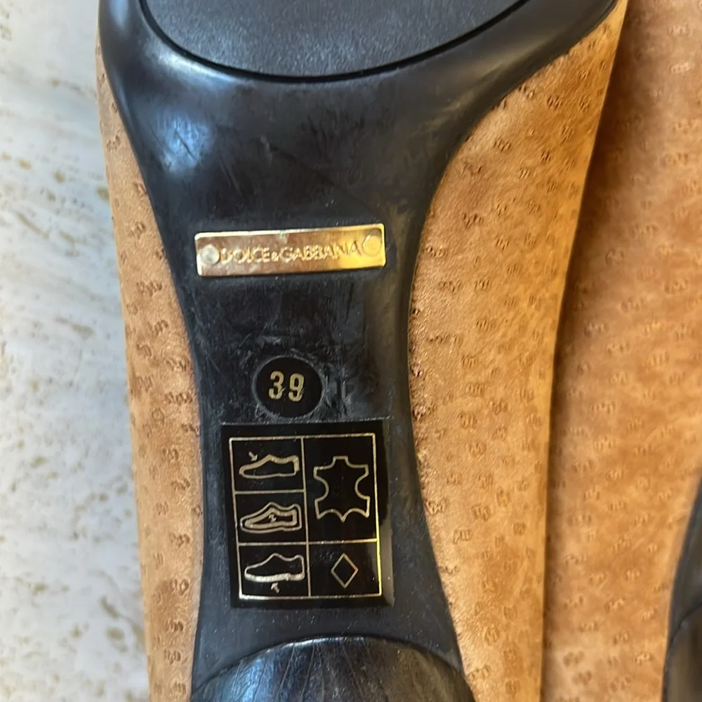 Dolce & Gabbana women’s Pointed Toe Buckle Heels – Size 39 - Picture 16 of 17